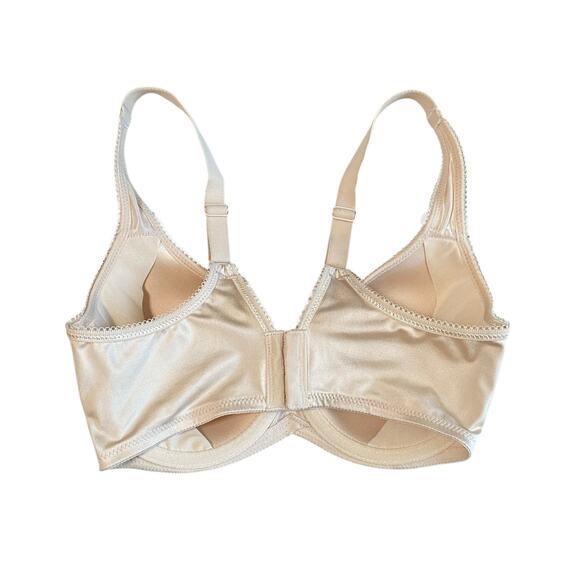 Wacoal Basic Beauty Spacer Underwire T-Shirt Bra 34D Sand Beige Tan 853192 - Picture 2 of 3